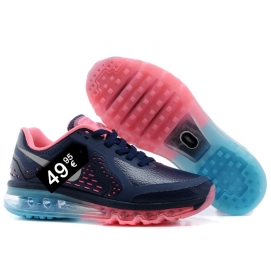 NK Airmx Flyknit Navy, Sky Blue and Pink