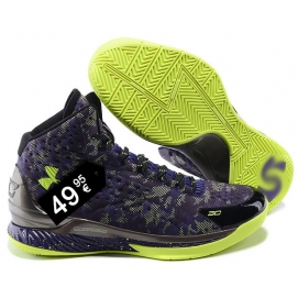 UA Curry One Camouflage Navy and Grey