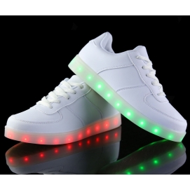 Zapatillas LED Blancas