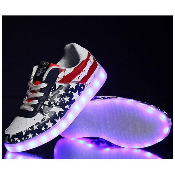 Zapatillas LED E.E.U.U. Masmodas.net