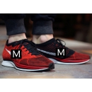 NK Flyknit Racer Red and Black (Different Halves)