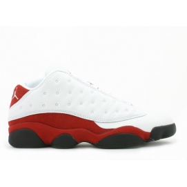 NK A. Jordan XIII Retro Low White and Red