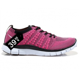 NK Free Flyknit 5.0 Pink and Black