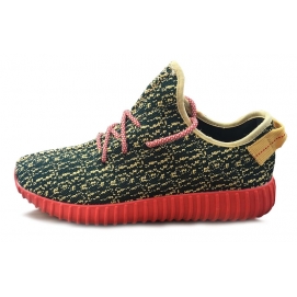 AD Yeezy 350 Boost Green and Orange