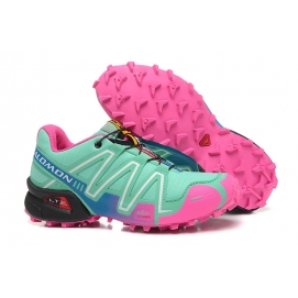 SMN Speedcross 3 Turquoise and Pink
