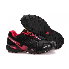 Zapatillas SMN Speedcross 3 Negro y Rojo