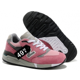 NB 998 Pink and Grey