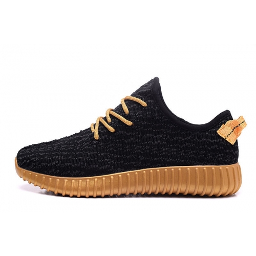 yeezy black and gold