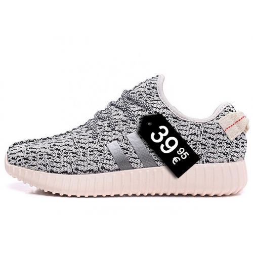 AD Yeezy 350 Boost Black and White