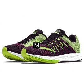 NK Air Zoom Elite 8 Green and Purple