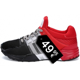 AD EQT Support 93  Black and Red