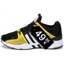 AD EQT Support 93 Black and Yellow