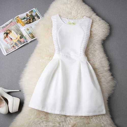 Vestido de Encaje Blanco