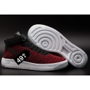 NK Air Force 1 Flyknit Red (High)