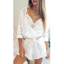 Lace Top - White