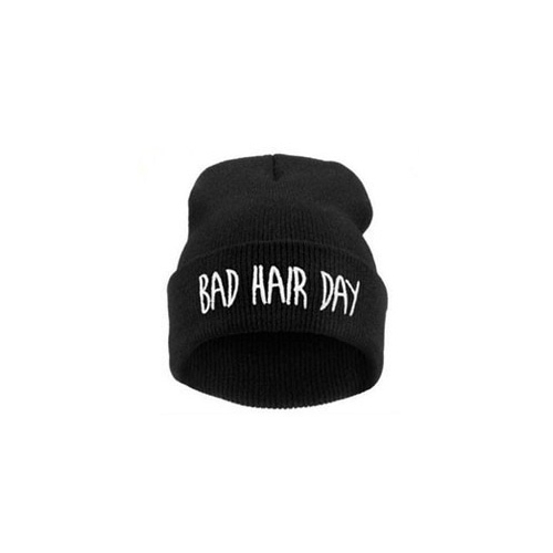 Bad Hair Day Beanie - Black