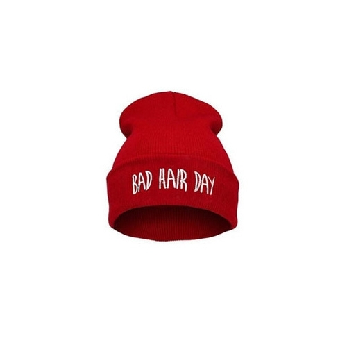 Gorro Bad Hair Day - Rojo