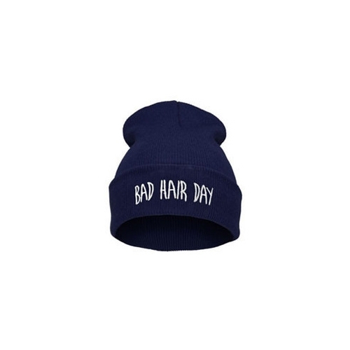 Bad Hair Day Beanie - Navy