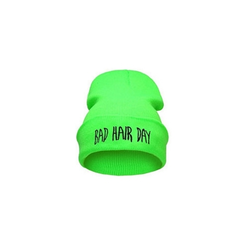Gorro Bad Hair Day - Verde Fluor