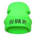 Bad Hair Day Beanie - Fluorescent Green