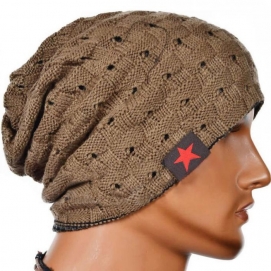 Brown Knitted Beanie