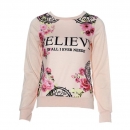 "Beleive" Sweatshirt Pink