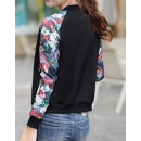 Floral Sweatshirt Black