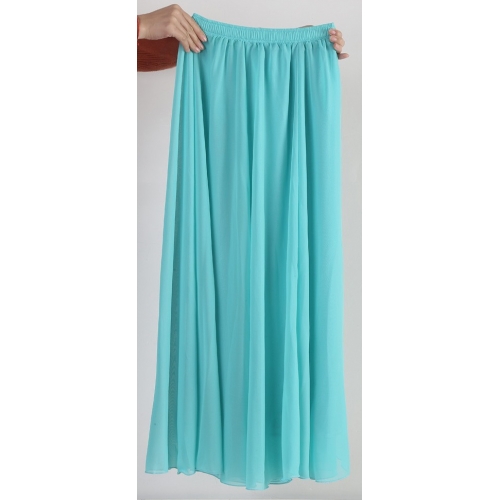 Long Turquoise Skirt