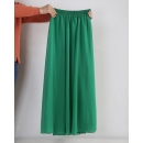 Long Green Skirt