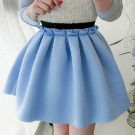 Sky Blue Skirt