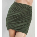 Khaki Wrap Skirt