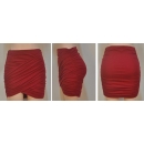 Red Wrap Skirt
