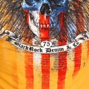 Orange Skull T-Shirt