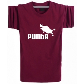 Burgundy Pumba T-Shirt