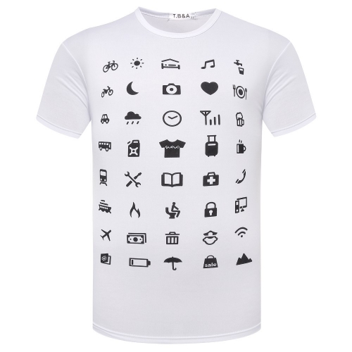 White Apps T-Shirt