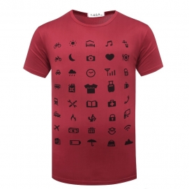 Camiseta Apps Rojo