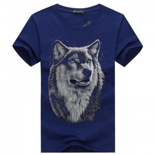 Camiseta Lobo Azul Marino