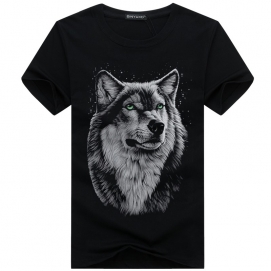 Camiseta Lobo Negro