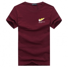 Burgundy NK Homer T-Shirt