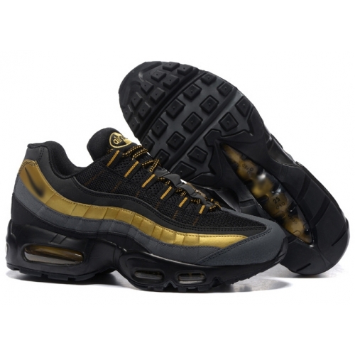 NK Airmx 95 Black and Gold