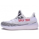 AD Yeezy 350 Boost SPLY Black and White