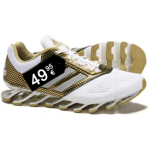 AD Springblade White and Gold