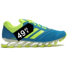 AD Springblade Blue and Fluorescent Green