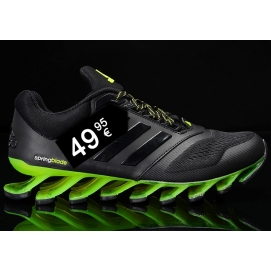 AD Springblade Black and Fluorescent Green