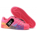 AD Superstar Pink Multicoloured (Brush Touches)