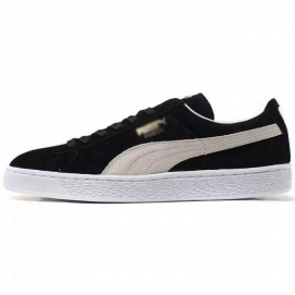 PMA Suede Classic Mono Iced Black and White