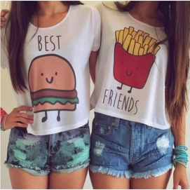 Best Friends T-Shirt - Burger