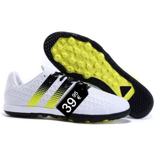 AD ACE 16.2 Messi TF White and Fluorescent Yellow
