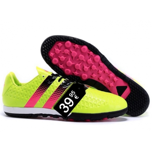 AD ACE 16.2 Messi TF Fluorescent Yellow and Pink