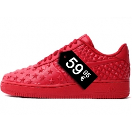 NK Air Force 1 07 LV8 Red (Low)